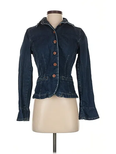Pre-owned Lauren Jeans Co. Denim Jacket In Blue