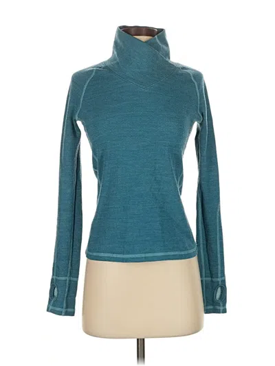 Pre-owned Prana Turtleneck Sweater In Blue