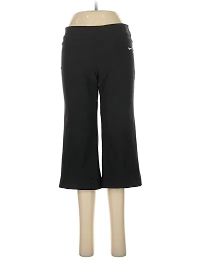 Pre-owned Nike Active Pants In Black