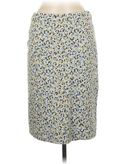 Pre-owned Maeve By Anthropologie Casual Skirt In Blue