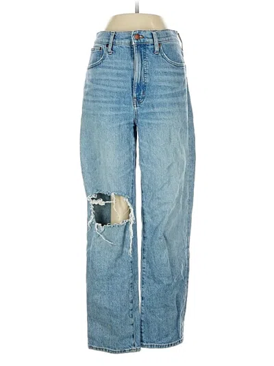 Pre-owned Madewell Jeans In Blue