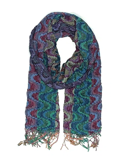 Pre-owned Unbranded Scarf In Purple