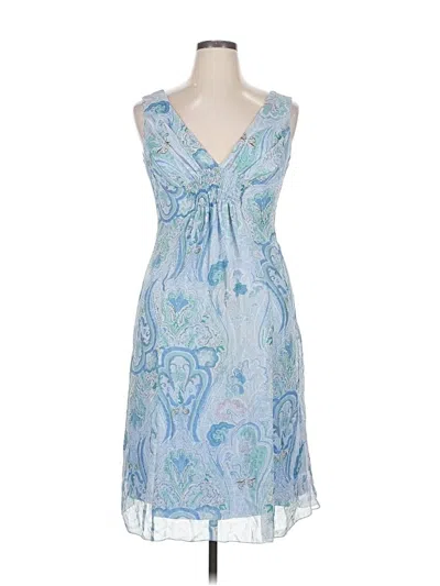 Pre-owned Jonathan Martin Cocktail Dress In Blue