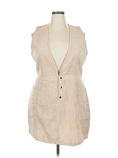 Pre-owned Boohoo Casual Dress In Brown