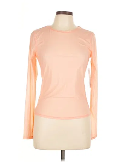 Athleta Long Sleeve T-shirt In Pink