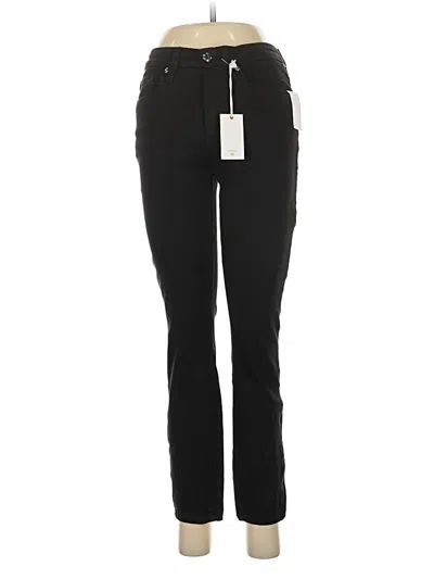 Pre-owned Good American Jeggings In Black