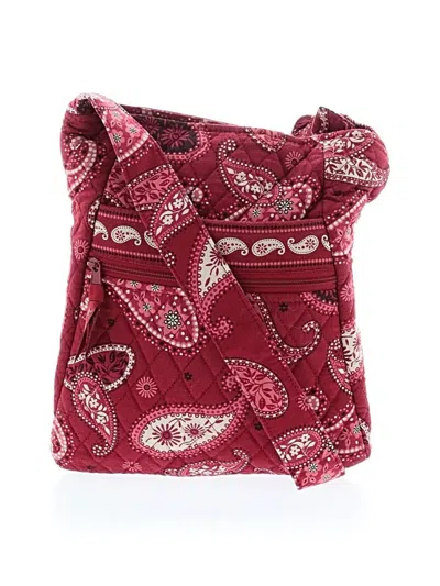 Pre-owned Vera Bradley Crossbody Bag In Burgundy