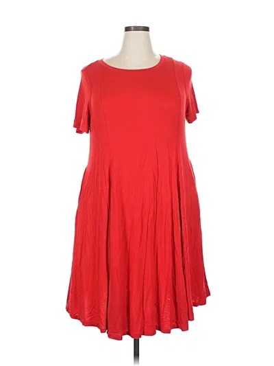 Pre-owned Torrid Casual Dress In Red