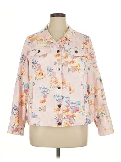 Pre-owned Cj Banks Jacket In Pink