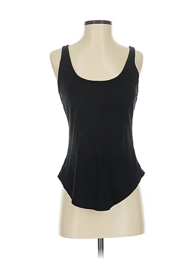 Pre-owned Chaser Tank Top Black Strapless Neckline Tops
