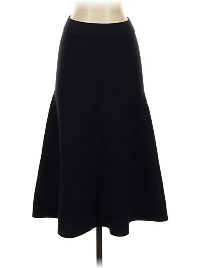 Pre-owned Ann Taylor Formal Skirt In Black