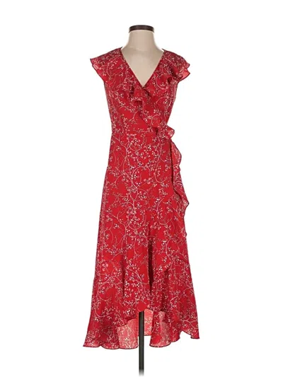 Pre-owned Max Studio Cocktail Dress In Red