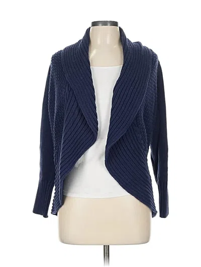 Pre-owned Lilly Pulitzer Cardigan Sweater In Blue