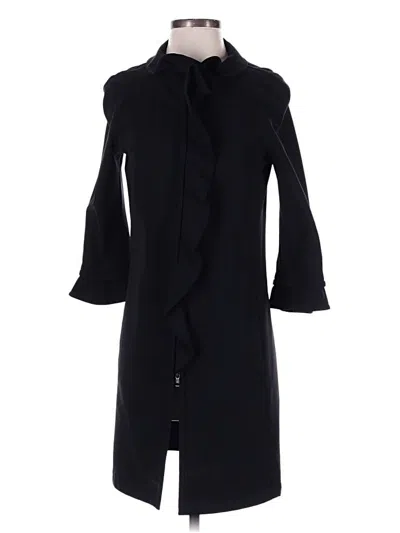 Pre-owned Valentino Coat In Black