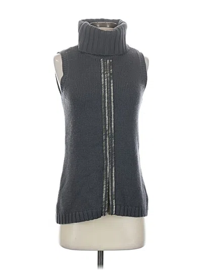 Pre-owned Ramy Brook Sweater Vest In Gray