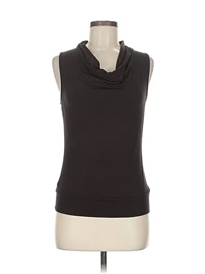 Pre-owned Michael Michael Kors Sleeveless Top Black Cowl Neck Tops