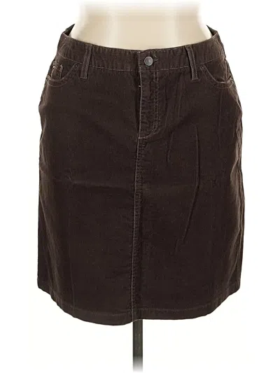 Pre-owned L.l.bean Casual Skirt In Brown