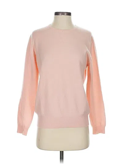 Pre-owned Charter Club Pullover Sweater In Pink