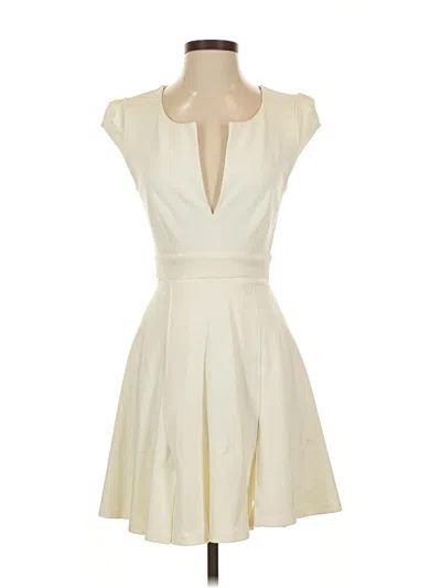 Pre-owned Lulus Cocktail Dress In White