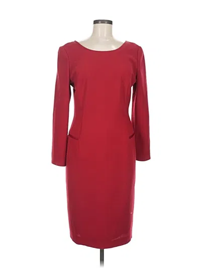 Pre-owned Féraud Cocktail Dress In Burgundy