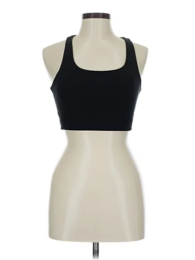 Pre-owned Girlfriend Collective Sports Bra In Black