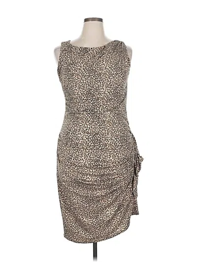 Pre-owned Betsey Johnson Cocktail Dress In Brown