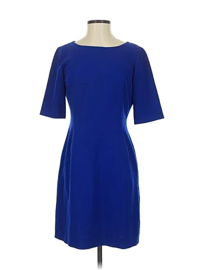 Pre-owned Tahari By Asl Casual Dress In Blue