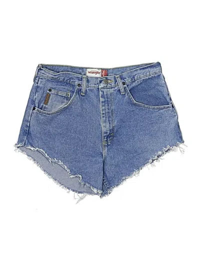 Pre-owned Wrangler Jeans Co Denim Shorts In Blue
