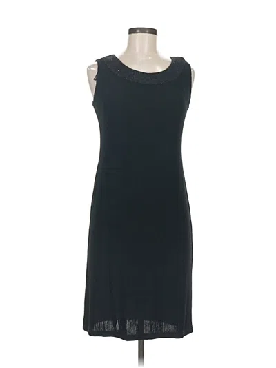 Pre-owned R & M Richards Casual Dress In Black