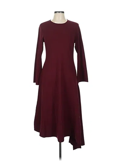 Banana Republic Casual Dress In Burgundy