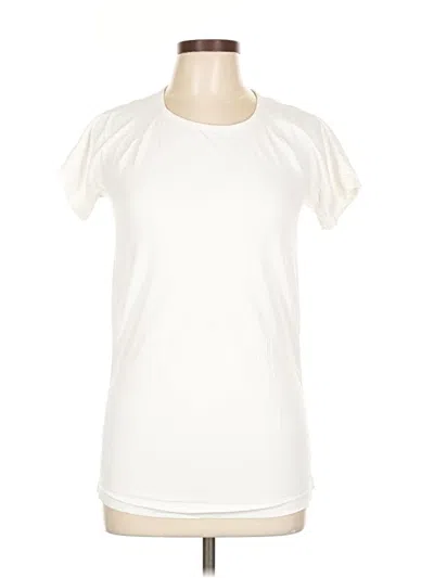 Pre-owned Gaiam Active T-shirt In White