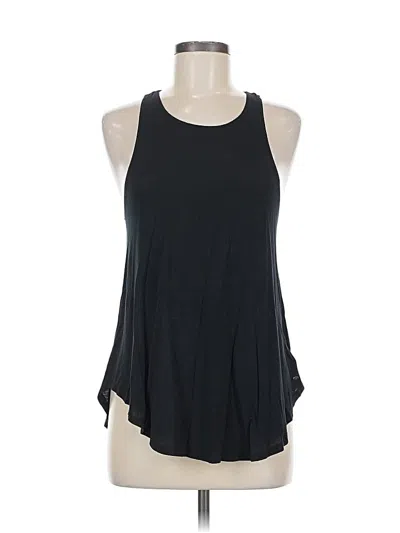 Pre-owned American Eagle Outfitters Tank Top Black Halter Neckline Tops