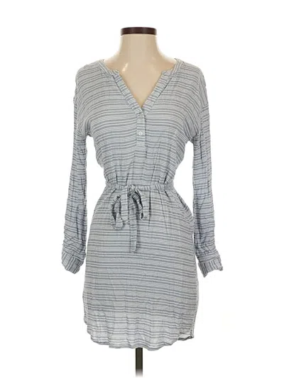 Pre-owned Ann Taylor Factory Casual Dress In Gray