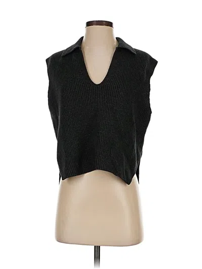 Pre-owned Nude Lucy Sweater Vest In Gray