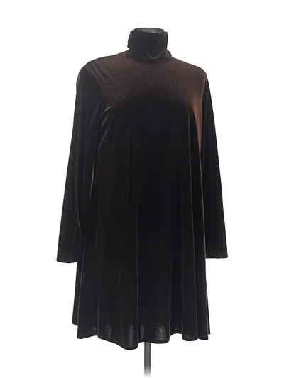 Pre-owned Assorted Brands Casual Dress In Black