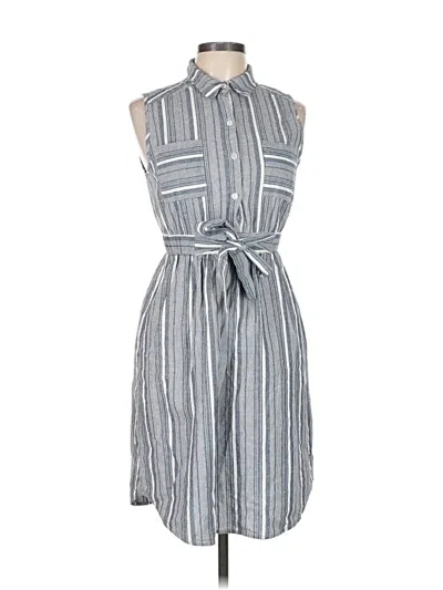 Pre-owned Monteau Casual Dress In Gray