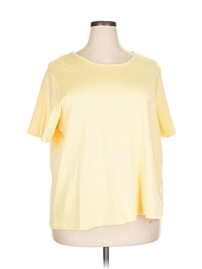 Pre-owned L.l.bean Short Sleeve T-shirt In Yellow