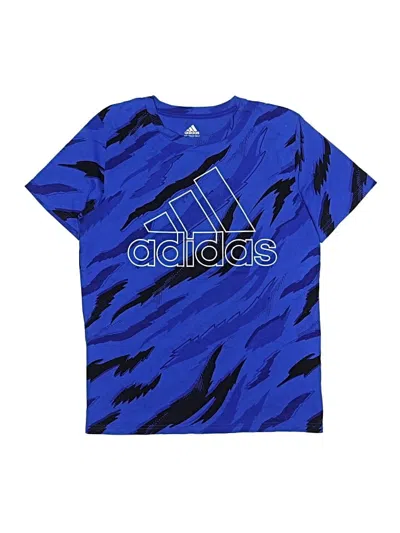 Pre-owned Adidas Originals Kids' Active T-shirt In Blue