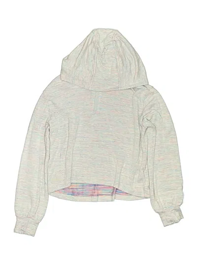 Pre-owned Athleta Girl Kids' Sweatshirt In Silver