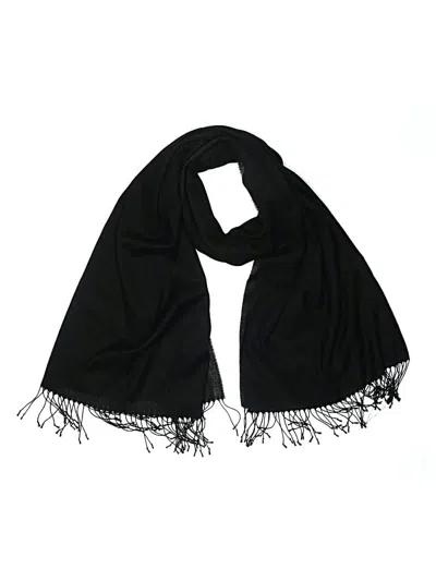 Pre-owned Unbranded Scarf In Black