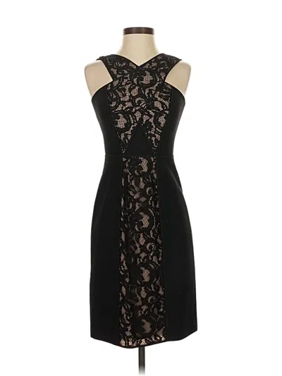 Pre-owned Bcbgmaxazria Cocktail Dress In Black