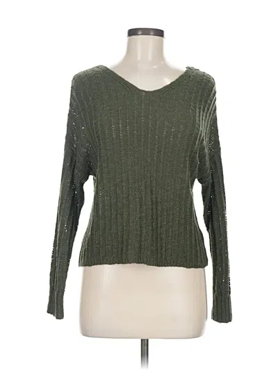 Pre-owned So Pullover Sweater In Green