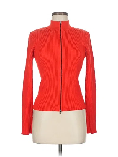 Pre-owned Future Collective Cardigan Sweater In Red