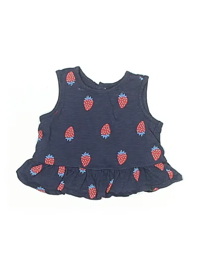 Pre-owned Primary Clothing Babies' Sleeveless T-shirt In Blue