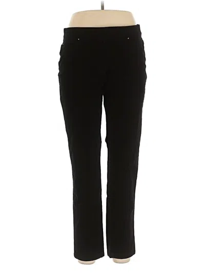 Pre-owned Rafaella Casual Pants In Black