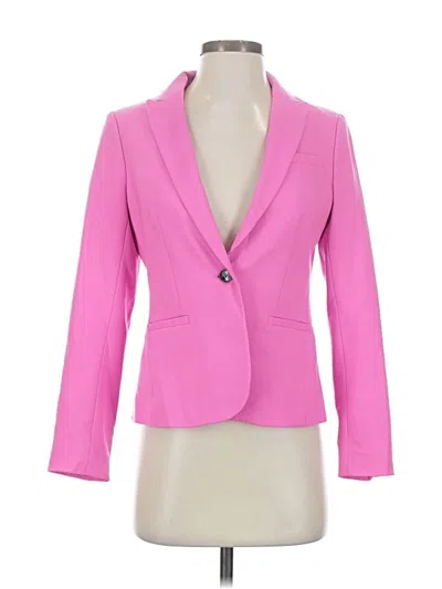 Pre-owned Banana Republic Wool Blazer Jacket In Pink