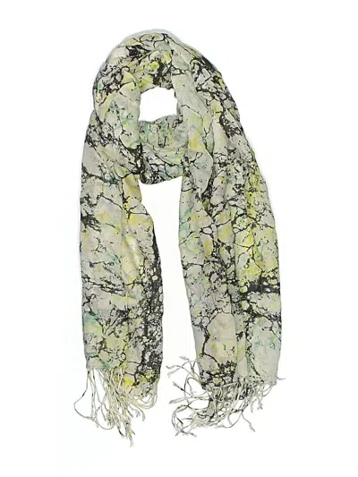 Pre-owned Unbranded Scarf In Yellow