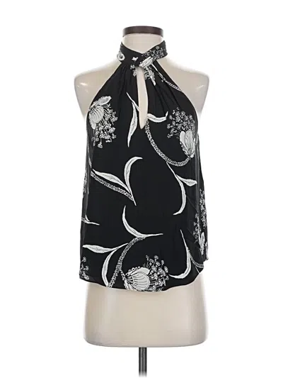 Pre-owned Joie Sleeveless Blouse In Black