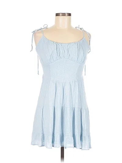 Pre-owned La Hearts Casual Dress In Blue