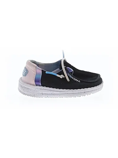 Pre-owned Hey Dude Kids' Sneakers In Black